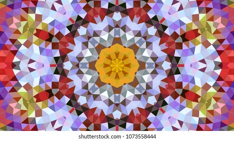 Geometric design, Mosaic of a vector kaleidoscope, abstract Mosaic Background, colorful Futuristic Background, geometric Triangular Pattern, EPS 10 Vector illustration.