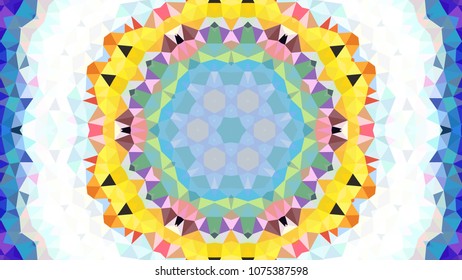 Geometric design, Mosaic of a vector kaleidoscope, abstract Mosaic Background, colorful Futuristic Background, geometric Triangular Pattern, EPS 10 Vector illustration.