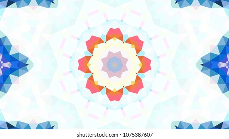 Geometric design, Mosaic of a vector kaleidoscope, abstract Mosaic Background, colorful Futuristic Background, geometric Triangular Pattern, EPS 10 Vector illustration.