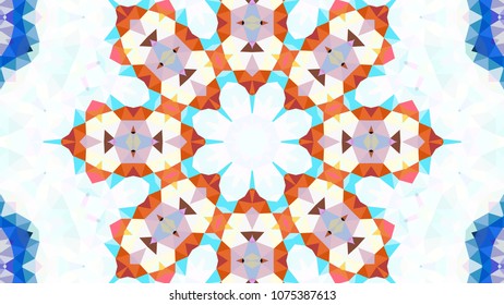 Geometric design, Mosaic of a vector kaleidoscope, abstract Mosaic Background, colorful Futuristic Background, geometric Triangular Pattern, EPS 10 Vector illustration.