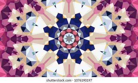 Geometric design, Mosaic of a vector kaleidoscope, abstract Mosaic Background, colorful Futuristic Background, geometric Triangular Pattern, EPS 10 Vector illustration.