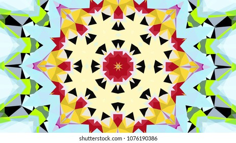 Geometric design, Mosaic of a vector kaleidoscope, abstract Mosaic Background, colorful Futuristic Background, geometric Triangular Pattern, EPS 10 Vector illustration.
