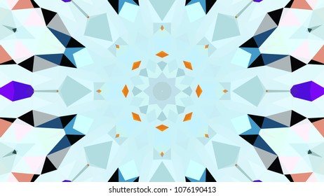 Geometric design, Mosaic of a vector kaleidoscope, abstract Mosaic Background, colorful Futuristic Background, geometric Triangular Pattern, EPS 10 Vector illustration.