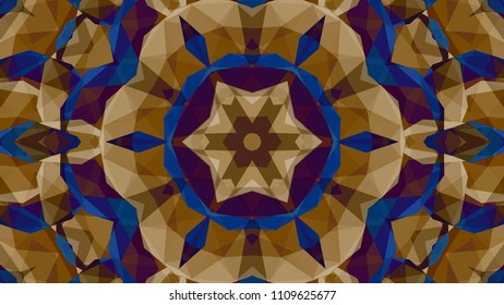 Geometric design, Mosaic of a vector kaleidoscope, abstract Mosaic Background, colorful Futuristic Background, geometric pattern, EPS 10 Vector illustration.