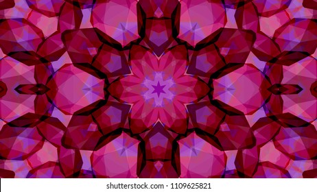 Geometric design, Mosaic of a vector kaleidoscope, abstract Mosaic Background, colorful Futuristic Background, geometric pattern, EPS 10 Vector illustration.