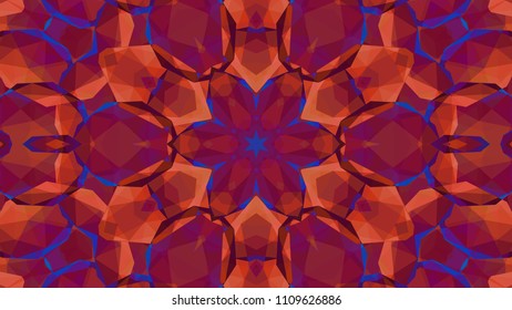 Geometric design, Mosaic of a vector kaleidoscope, abstract Mosaic Background, colorful Futuristic Background, geometric pattern, EPS 10 Vector illustration.