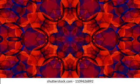 Geometric design, Mosaic of a vector kaleidoscope, abstract Mosaic Background, colorful Futuristic Background, geometric pattern, EPS 10 Vector illustration.