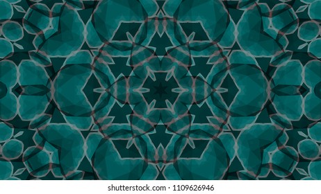 Geometric design, Mosaic of a vector kaleidoscope, abstract Mosaic Background, colorful Futuristic Background, geometric pattern, EPS 10 Vector illustration.