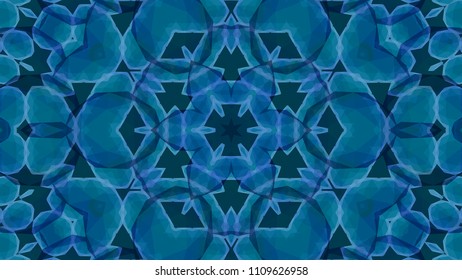 Geometric design, Mosaic of a vector kaleidoscope, abstract Mosaic Background, colorful Futuristic Background, geometric pattern, EPS 10 Vector illustration.