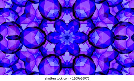 Geometric design, Mosaic of a vector kaleidoscope, abstract Mosaic Background, colorful Futuristic Background, geometric pattern, EPS 10 Vector illustration.