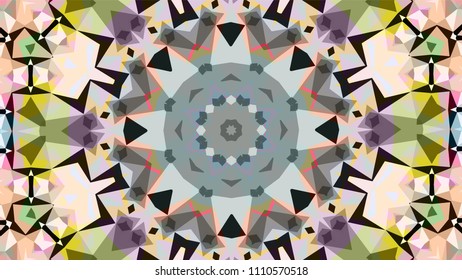 Geometric design, Mosaic of a vector kaleidoscope, abstract Mosaic Background, colorful Futuristic Background, geometric Triangular Pattern, EPS 10 Vector illustration.