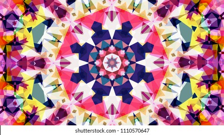 Geometric design, Mosaic of a vector kaleidoscope, abstract Mosaic Background, colorful Futuristic Background, geometric Triangular Pattern, EPS 10 Vector illustration.