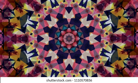 Geometric design, Mosaic of a vector kaleidoscope, abstract Mosaic Background, colorful Futuristic Background, geometric Triangular Pattern, EPS 10 Vector illustration.