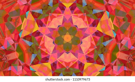 Geometric design, Mosaic of a vector kaleidoscope, abstract Mosaic Background, colorful Futuristic Background, geometric Triangular Pattern. Mosaic texture. Stained glass effect. EPS 10 Vector