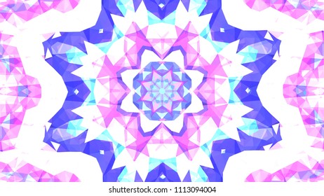 Geometric design, Mosaic of a vector kaleidoscope, abstract Mosaic Background, colorful Futuristic Background, geometric Triangular Pattern. Mosaic texture. Stained glass effect. EPS 10 Vector