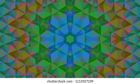 Geometric design, Mosaic of a vector kaleidoscope, abstract Mosaic Background, colorful Futuristic Background, geometric Triangular Pattern, EPS 10 Vector illustration.
