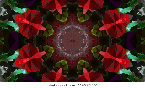 Geometric design, Mosaic of a vector kaleidoscope, abstract Mosaic Background, colorful Futuristic Background, geometric pattern, EPS 10 Vector illustration.