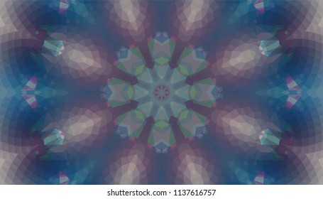 Geometric design, Mosaic of a vector kaleidoscope, abstract Mosaic Background, colorful Futuristic Background, geometric Triangular Pattern. Mosaic texture. Stained glass effect. EPS 10 Vector