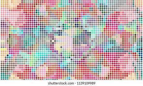 Geometric design, Mosaic of a vector kaleidoscope, abstract Mosaic Background, colorful Futuristic Background, geometric Triangular Pattern. Mosaic texture. Stained glass effect. EPS 10 Vector