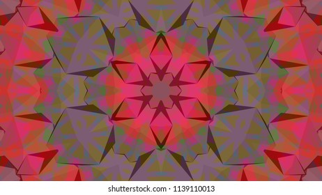 Geometric design, Mosaic of a vector kaleidoscope, abstract Mosaic Background, colorful Futuristic Background, geometric Triangular Pattern. Mosaic texture. Stained glass effect. EPS 10 Vector