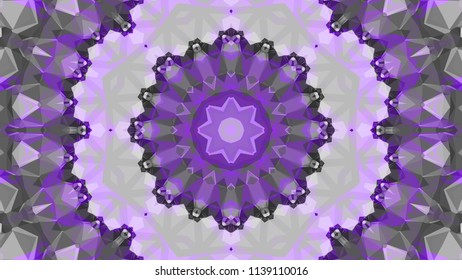 Geometric design, Mosaic of a vector kaleidoscope, abstract Mosaic Background, colorful Futuristic Background, geometric Triangular Pattern. Mosaic texture. Stained glass effect. EPS 10 Vector