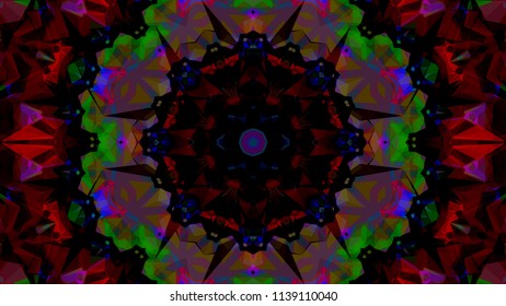 Geometric design, Mosaic of a vector kaleidoscope, abstract Mosaic Background, colorful Futuristic Background, geometric Triangular Pattern. Mosaic texture. Stained glass effect. EPS 10 Vector