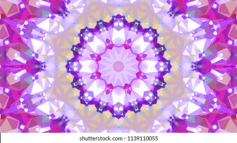 Geometric design, Mosaic of a vector kaleidoscope, abstract Mosaic Background, colorful Futuristic Background, geometric Triangular Pattern. Mosaic texture. Stained glass effect. EPS 10 Vector
