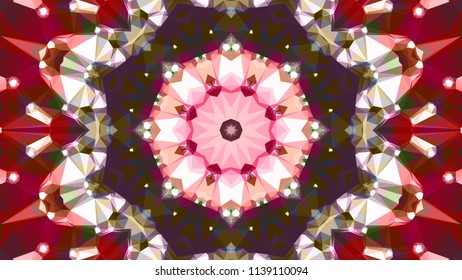 Geometric design, Mosaic of a vector kaleidoscope, abstract Mosaic Background, colorful Futuristic Background, geometric Triangular Pattern. Mosaic texture. Stained glass effect. EPS 10 Vector