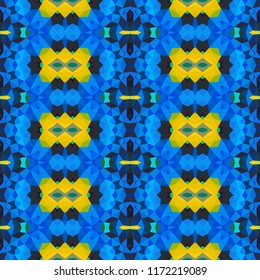 Geometric design, Mosaic of a vector kaleidoscope, abstract Mosaic Background, colorful Futuristic Background, geometric Triangular Pattern. Mosaic texture. Stained glass effect. EPS 10 Vector