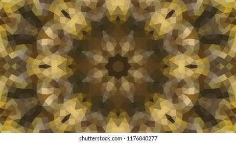 Geometric design, Mosaic of a vector kaleidoscope, abstract Mosaic Background, colorful Futuristic Background, geometric Triangular Pattern. Mosaic texture. Stained glass effect. EPS 10 Vector