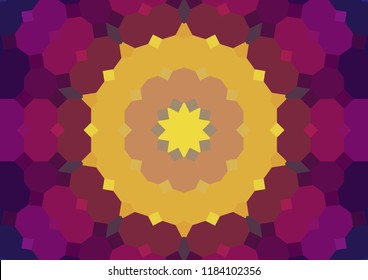 Geometric design, Mosaic of a vector kaleidoscope, abstract Mosaic Background, colorful Futuristic Background, geometric Triangular Pattern, EPS 10 Vector illustration.