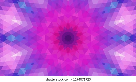 Geometric design, Mosaic of a vector kaleidoscope, abstract Mosaic Background, colorful Futuristic Background, geometric Triangular Pattern. Mosaic texture. Stained glass effect. EPS 10 Vector