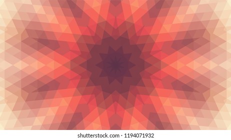 Geometric design, Mosaic of a vector kaleidoscope, abstract Mosaic Background, colorful Futuristic Background, geometric Triangular Pattern. Mosaic texture. Stained glass effect. EPS 10 Vector