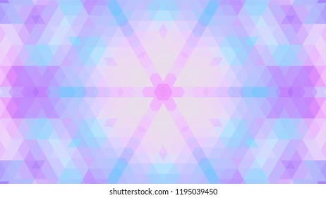 Geometric design, Mosaic of a vector kaleidoscope, abstract Mosaic Background, colorful Futuristic Background, geometric Triangular Pattern. Mosaic texture. Stained glass effect. EPS 10 Vector