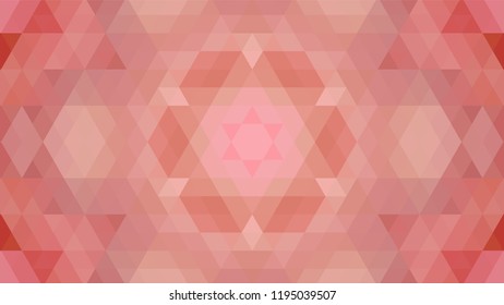Geometric design, Mosaic of a vector kaleidoscope, abstract Mosaic Background, colorful Futuristic Background, geometric Triangular Pattern. Mosaic texture. Stained glass effect. EPS 10 Vector