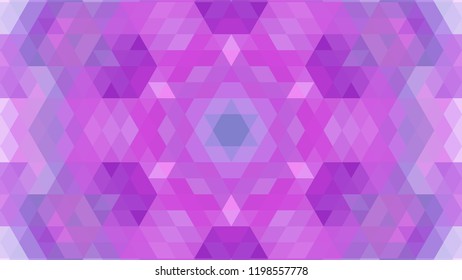Geometric design, Mosaic of a vector kaleidoscope, abstract Mosaic Background, colorful Futuristic Background, geometric Triangular Pattern. Mosaic texture. Stained glass effect. EPS 10 Vector