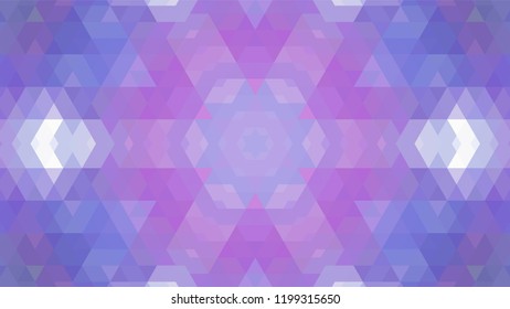 Geometric design, Mosaic of a vector kaleidoscope, abstract Mosaic Background, colorful Futuristic Background, geometric Triangular Pattern. Mosaic texture. Stained glass effect. EPS 10 Vector