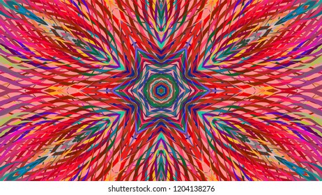 Geometric design, Mosaic of a vector kaleidoscope, abstract Mosaic Background, colorful Futuristic Background, geometric Triangular Pattern. Mosaic texture. Stained glass effect. EPS 10 Vector