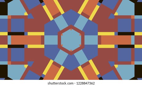 Geometric design, Mosaic of a vector kaleidoscope, abstract Mosaic Background, colorful Futuristic Background, geometric Triangular Pattern. Mosaic texture. Stained glass effect. EPS 10 Vector