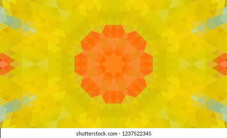 Geometric design, Mosaic of a vector kaleidoscope, abstract Mosaic Background, colorful Futuristic Background, geometric Triangular Pattern. Mosaic texture. Stained glass effect. EPS 10 Vector