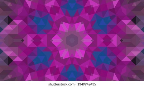 Geometric design, Mosaic of a vector kaleidoscope, abstract Mosaic Background, colorful Futuristic Background, geometric Triangular Pattern. Mosaic texture. Stained glass effect. EPS 10 Vector