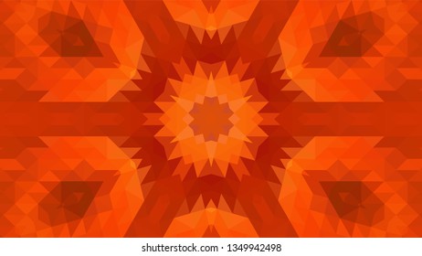 Geometric design, Mosaic of a vector kaleidoscope, abstract Mosaic Background, colorful Futuristic Background, geometric Triangular Pattern. Mosaic texture. Stained glass effect. EPS 10 Vector