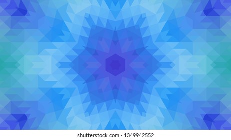 Geometric design, Mosaic of a vector kaleidoscope, abstract Mosaic Background, colorful Futuristic Background, geometric Triangular Pattern. Mosaic texture. Stained glass effect. EPS 10 Vector