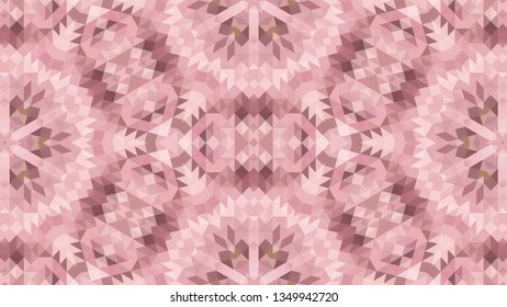 Geometric design, Mosaic of a vector kaleidoscope, abstract Mosaic Background, colorful Futuristic Background, geometric Triangular Pattern. Mosaic texture. Stained glass effect. EPS 10 Vector