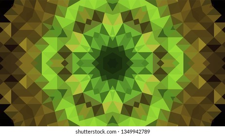 Geometric design, Mosaic of a vector kaleidoscope, abstract Mosaic Background, colorful Futuristic Background, geometric Triangular Pattern. Mosaic texture. Stained glass effect. EPS 10 Vector