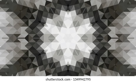 Geometric design, Mosaic of a vector kaleidoscope, abstract Mosaic Background, colorful Futuristic Background, geometric Triangular Pattern. Mosaic texture. Stained glass effect. EPS 10 Vector
