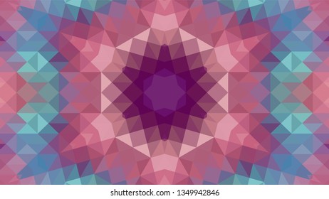 Geometric design, Mosaic of a vector kaleidoscope, abstract Mosaic Background, colorful Futuristic Background, geometric Triangular Pattern. Mosaic texture. Stained glass effect. EPS 10 Vector