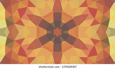 Geometric design, Mosaic of a vector kaleidoscope, abstract Mosaic Background, colorful Futuristic Background, geometric Triangular Pattern. Mosaic texture. Stained glass effect. EPS 10 Vector