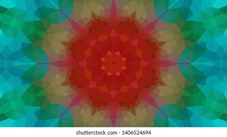 Geometric design, Mosaic of a vector kaleidoscope, abstract Mosaic Background, colorful Futuristic Background, geometric Triangular Pattern. Mosaic texture. Stained glass effect. EPS 10 Vector