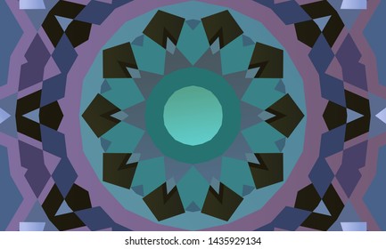 Geometric design, Mosaic of a vector kaleidoscope, abstract Mosaic Background, colorful Futuristic Background, geometric Triangular Pattern. Mosaic texture. Stained glass effect. EPS 10 Vector